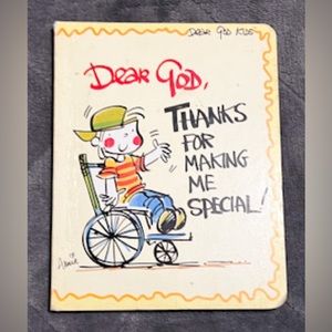 Kids book - Dear God, Thanks foe making me special!